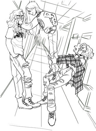thalia and ise bullying aristotle